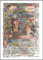 St. Aidan of Lindisfarne - A4 Print