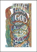 Love The Lord - A6 Card