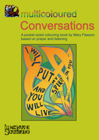 5 X *NEW* Multicoloured Conversations - Colouring Book