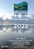  The Lindisfarne Tide Table & Island Guide 2022  (C) www.lindisfarne-scriptorium.co.uk 2020