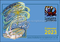 2023 Scriptorium Art Calendar (C) www.lindisfarne-scriptorium.co.uk 2020