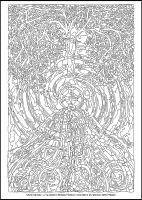 Christ Centred Living Abstract - Multicoloured Reflections - Downloadable / Printable - Colouring Sheet