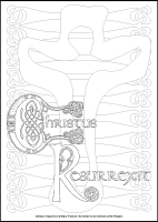 Christus Resurrexit - Multicoloured Reflections - Downloadable / Printable - Colouring Sheet