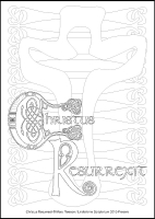 Christus Resurrexit - Multicoloured Devotions - Downloadable / Printable - Colouring Sheet